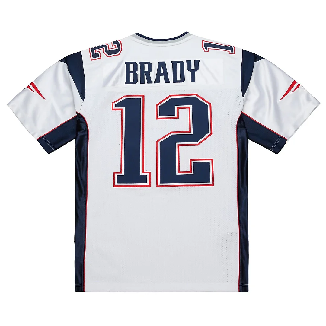 Zennovawear Tom Brady New England Patriots 2000 Big & Tall Legacy Replica Jersey - White