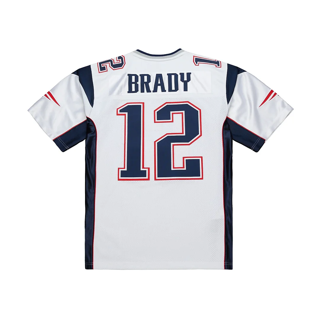 Zennovawear Tom Brady New England Patriots 2000 Authentic Jersey - White