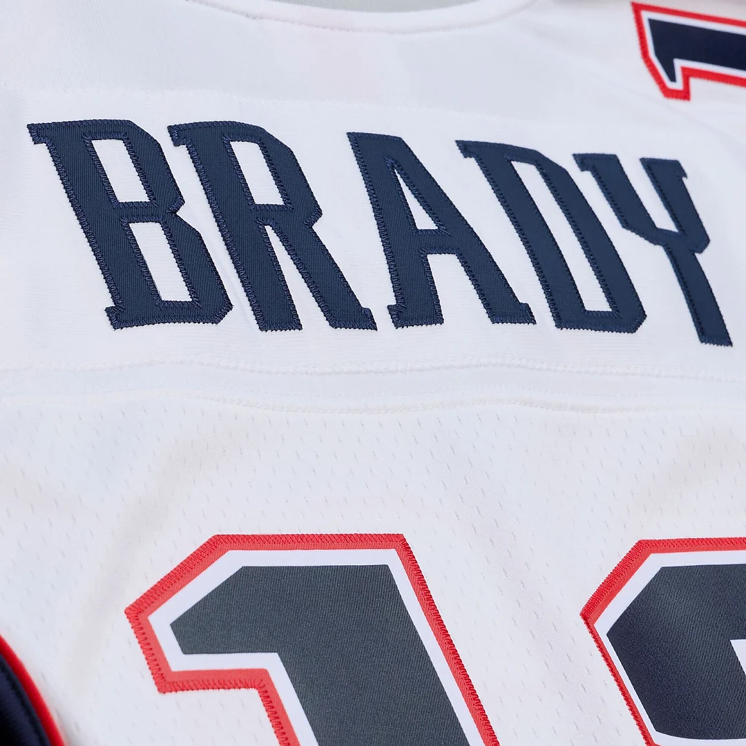 Zennovawear Tom Brady New England Patriots 2000 Legacy Replica Jersey - White