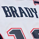 Zennovawear Tom Brady New England Patriots 2000 Legacy Replica Jersey - White