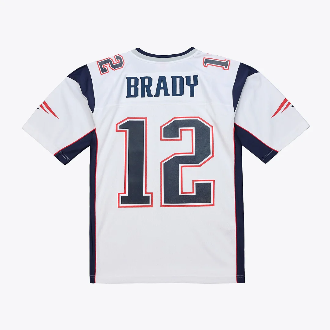 Zennovawear Tom Brady New England Patriots 2000 Legacy Replica Jersey - White