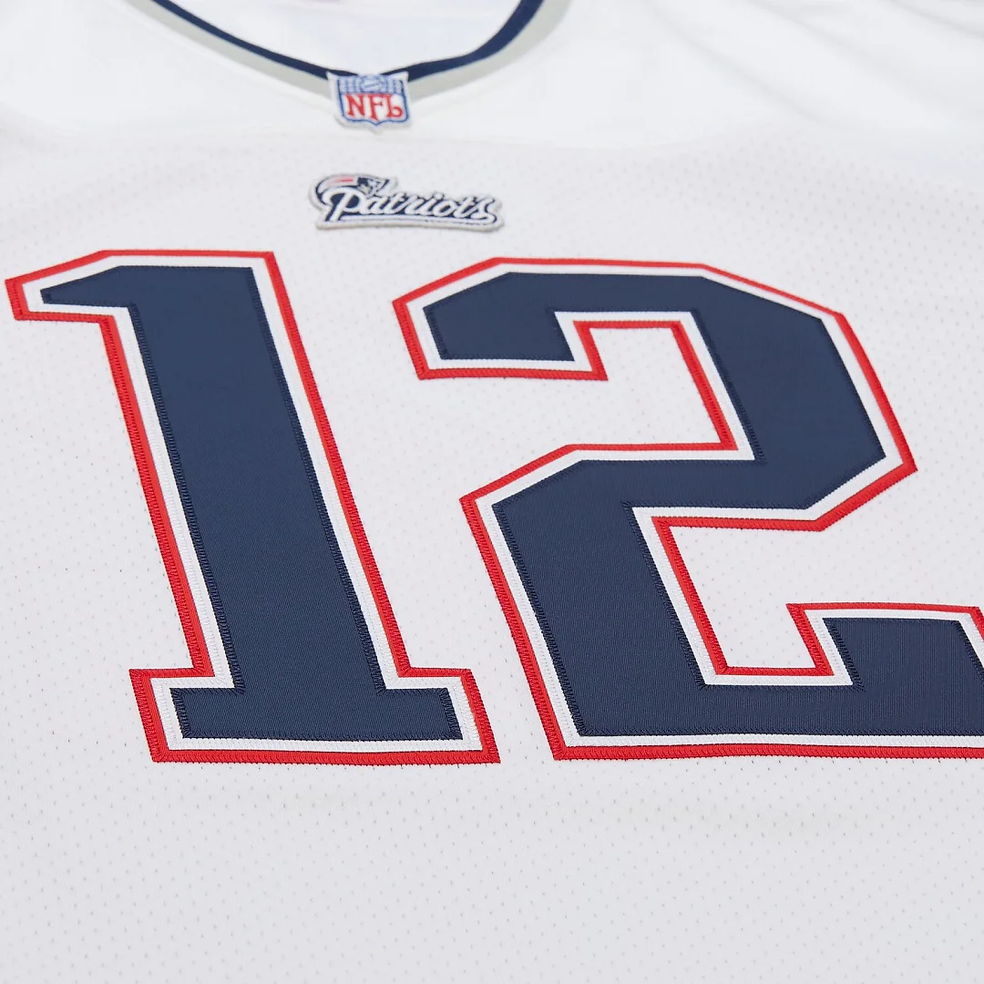 Zennovawear Tom Brady New England Patriots 2000 Big & Tall Legacy Replica Jersey - White