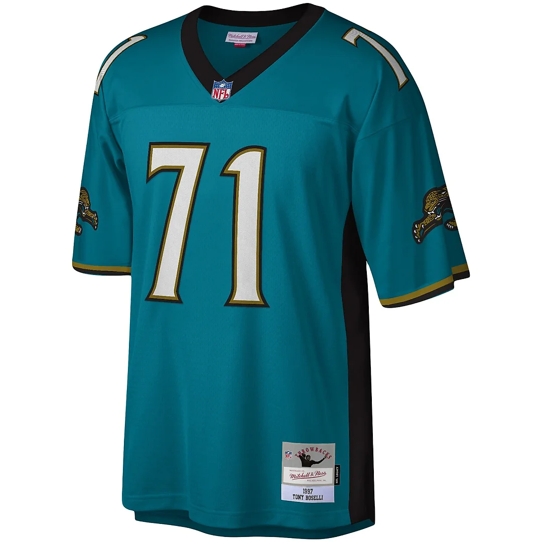 Zennovawear Tony Boselli Jacksonville Jaguars Legacy Replica Jersey - Teal