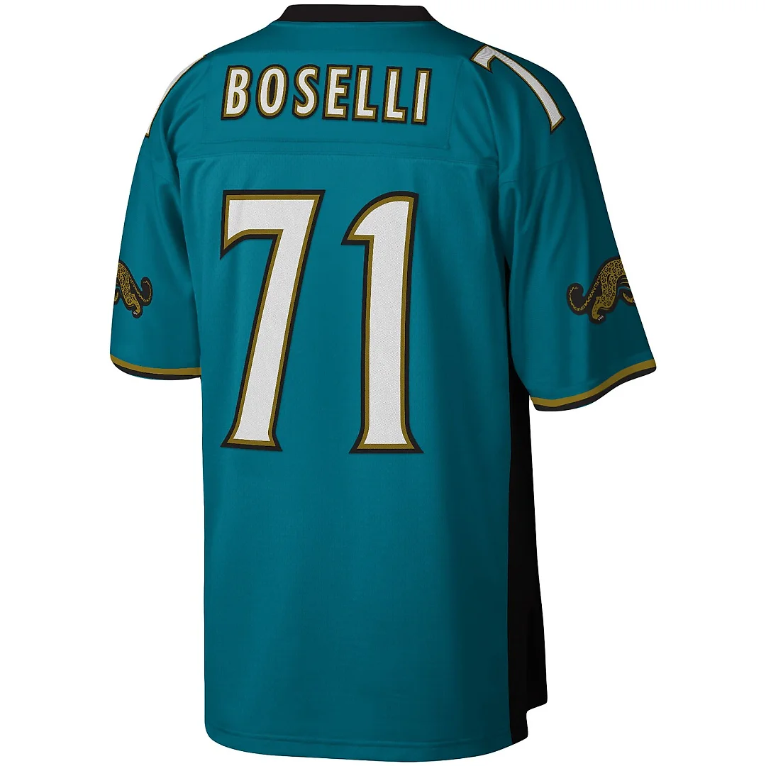 Zennovawear Tony Boselli Jacksonville Jaguars Legacy Replica Jersey - Teal