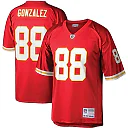 Zennovawear Tony Gonzalez Kansas City Chiefs Legacy Replica Jersey - Red