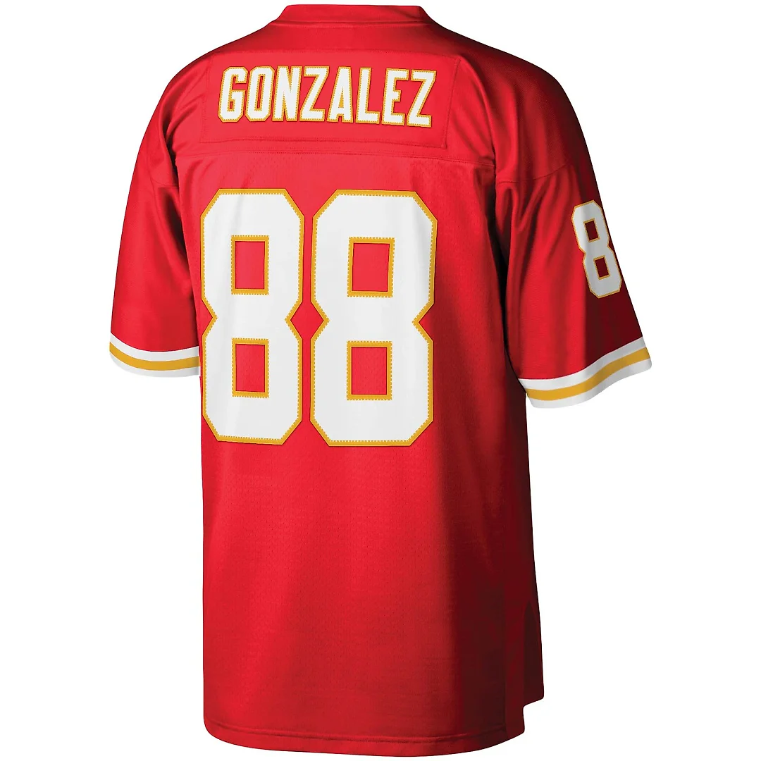 Zennovawear Tony Gonzalez Kansas City Chiefs Legacy Replica Jersey - Red