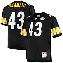 Zennovawear Troy Polamalu Pittsburgh Steelers Big & Tall 2005 Retired Player Replica Jersey - Black