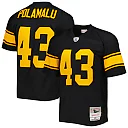 Zennovawear Troy Polamalu Pittsburgh Steelers Legacy Replica Jersey - Black