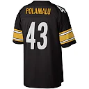 Zennovawear Troy Polamalu Pittsburgh Steelers Legacy Replica Jersey - Black