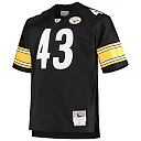 Zennovawear Troy Polamalu Pittsburgh Steelers Big & Tall 2005 Retired Player Replica Jersey - Black