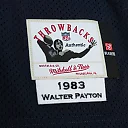 Zennovawear Walter Payton Chicago Bears 1983 Authentic Throwback Retired Player Jersey - Navy