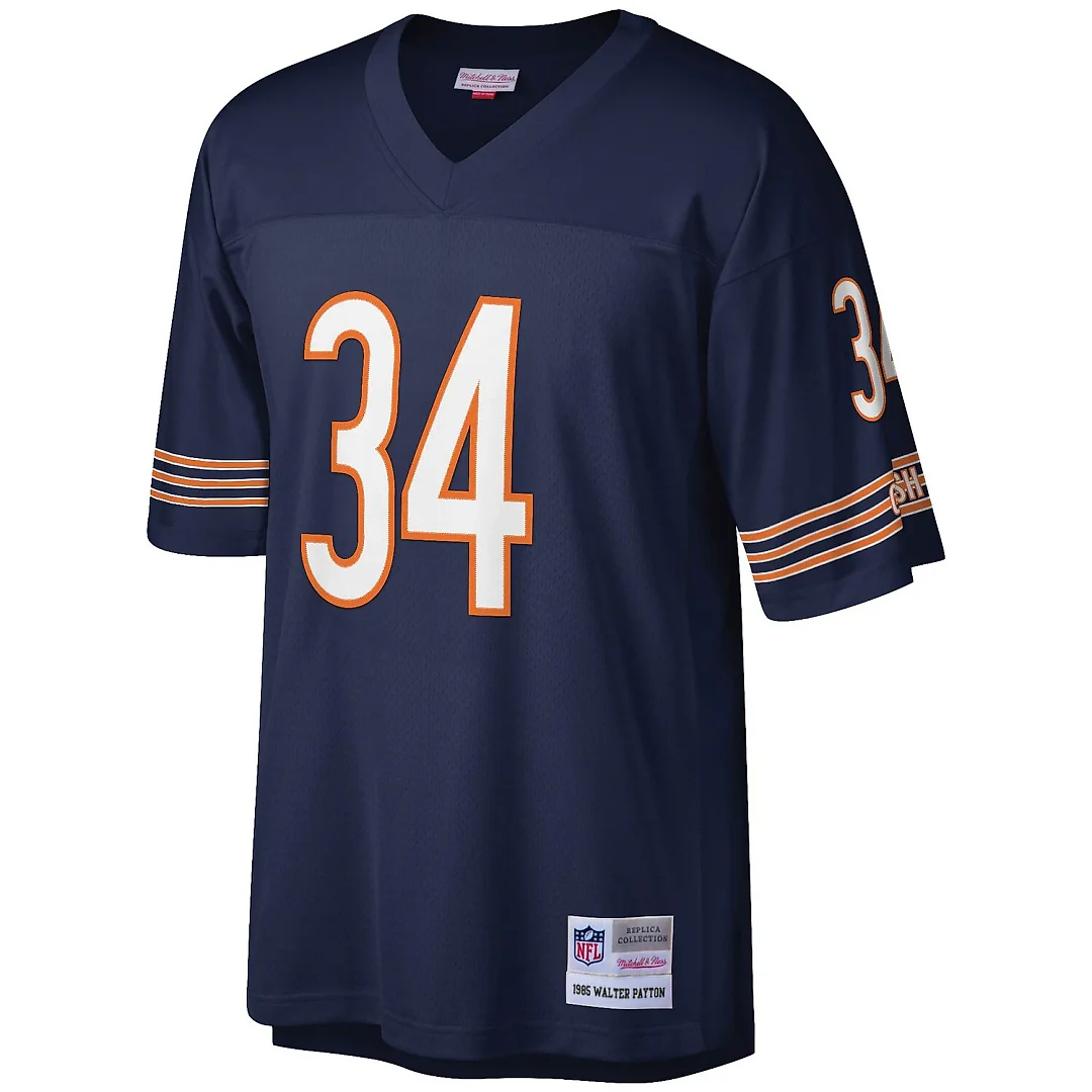 Zennovawear Walter Payton Chicago Bears Legacy Replica Jersey - Navy
