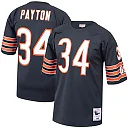 Zennovawear Walter Payton Chicago Bears 1985 Authentic Throwback Retired Player Jersey - Navy