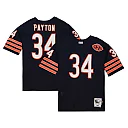 Zennovawear Walter Payton Chicago Bears 1983 Authentic Throwback Retired Player Jersey - Navy