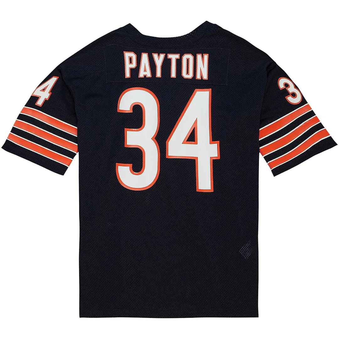 Zennovawear Walter Payton Chicago Bears 1983 Authentic Throwback Retired Player Jersey - Navy