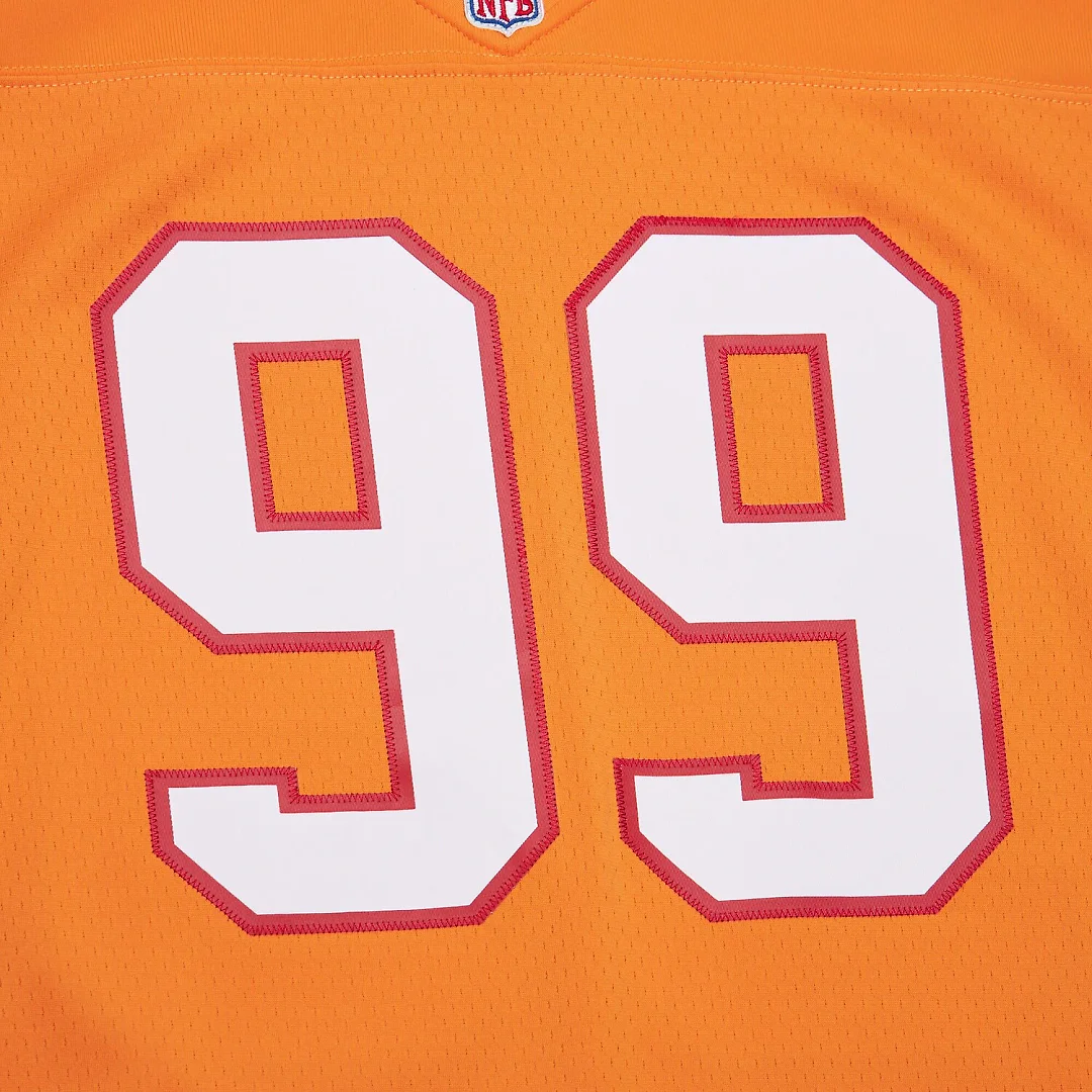 Zennovawear Warren Sapp Tampa Bay Buccaneers 1995 Legacy Replica Jersey - Orange