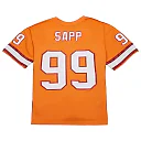 Zennovawear Warren Sapp Tampa Bay Buccaneers 1995 Legacy Replica Jersey - Orange