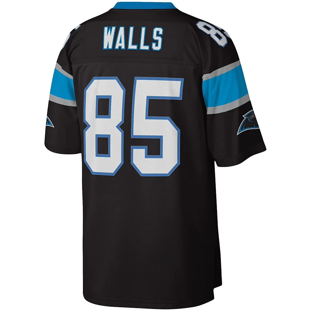 Zennovawear Wesley Walls Carolina Panthers Legacy Replica Jersey - Black
