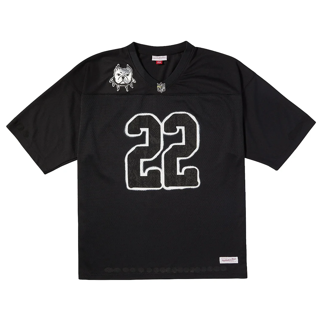 Zennovawear Men's Mitchell & Ness Black ?FL Por La Cultura x CHITO Limited Edition Jersey