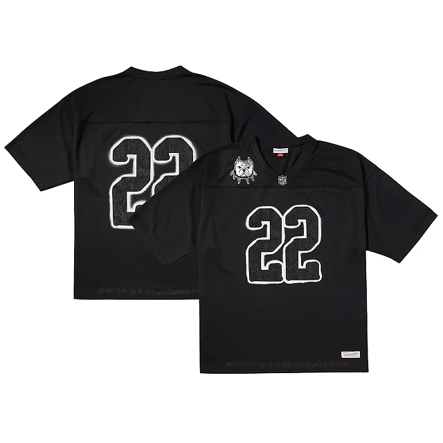 Zennovawear Men's Mitchell & Ness Black ?FL Por La Cultura x CHITO Limited Edition Jersey