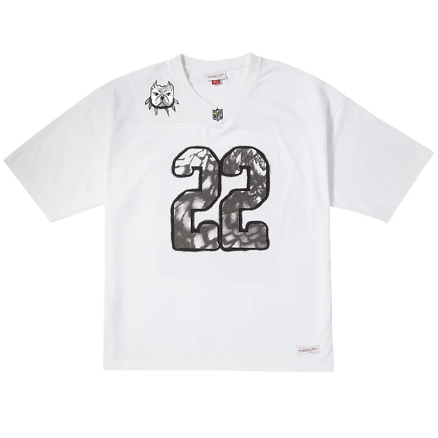 Zennovawear Men's Mitchell & Ness White ?FL Por La Cultura x CHITO Limited Edition Jersey