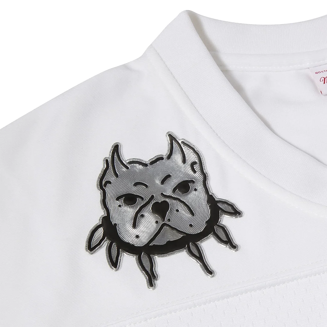 Zennovawear Men's Mitchell & Ness White ?FL Por La Cultura x CHITO Limited Edition Jersey