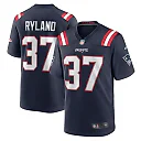 Zennovawear Men's New England Patriots Chad Ryland Navy Team Game Jersey