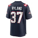 Zennovawear Men's New England Patriots Chad Ryland Navy Team Game Jersey