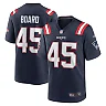Zennovawear Men's New England Patriots Chris Board Navy Game Player Jersey
