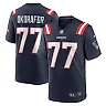 Zennovawear Men's New England Patriots Chukwuma Okorafor Navy Game Jersey