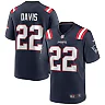 Zennovawear Men's New England Patriots Cody Davis Navy Game Jersey