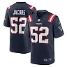 Zennovawear Men's New England Patriots Curtis Jacobs Navy Game Jersey