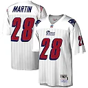 Zennovawear Men's New England Patriots Curtis Martin Mitchell & Ness White Legacy Jersey