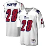 Zennovawear Men's New England Patriots Curtis Martin Mitchell & Ness White Legacy Jersey