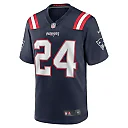 Zennovawear Men's New England Patriots Dell Pettus Navy Game Jersey