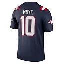 Zennovawear Men's New England Patriots Drake Maye Navy Team Legend Player Performance Top