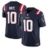 Zennovawear Men's New England Patriots Drake Maye Navy Vapor F.U.S.E. Limited Jersey
