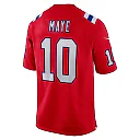 Zennovawear Men's New England Patriots Drake Maye Red Player Game Jersey