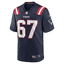 Zennovawear Men's New England Patriots Hayden Howerton Navy Home Game Player Jersey