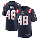 Zennovawear Men's New England Patriots Jahlani Tavai Navy Game Player Jersey