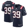 Zennovawear Men's New England Patriots Jamycal Hasty Navy Team Game Jersey
