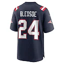 Zennovawear Men's New England Patriots Joshuah Bledsoe Navy Game Player Jersey
