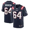 Zennovawear Men's New England Patriots Layden Robinson Navy Game Jersey