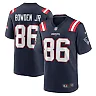 Zennovawear Men's New England Patriots Lynn Bowden Jr. Navy Home Game Player Jersey