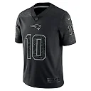 Zennovawear Men's New England Patriots Mac Jones Black RFLCTV Limited Jersey