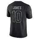 Zennovawear Men's New England Patriots Mac Jones Black RFLCTV Limited Jersey