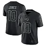 Zennovawear Men's New England Patriots Mac Jones Black RFLCTV Limited Jersey