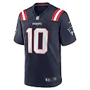 Zennovawear Men's New England Patriots Mac Jones Navy Game Jersey
