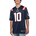 Zennovawear Men's New England Patriots Mac Jones Navy Player Game Jersey