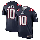 Zennovawear Men's New England Patriots Mac Jones Navy Team Legend Player Performance Top